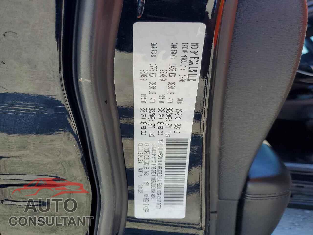 DODGE DURANGO 2020 - 1C4RDJDG9LC262109