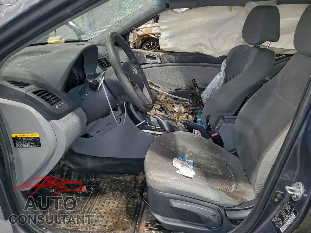 HYUNDAI ACCENT 2012 - KMHCT4AE8CU044455