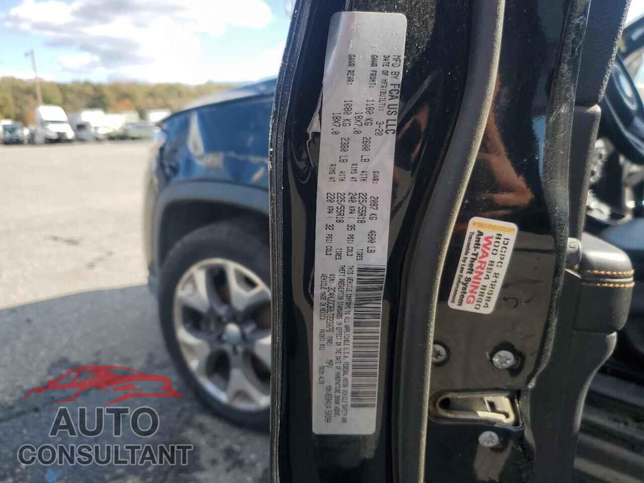 JEEP COMPASS 2020 - 3C4NJDCB8LT223076