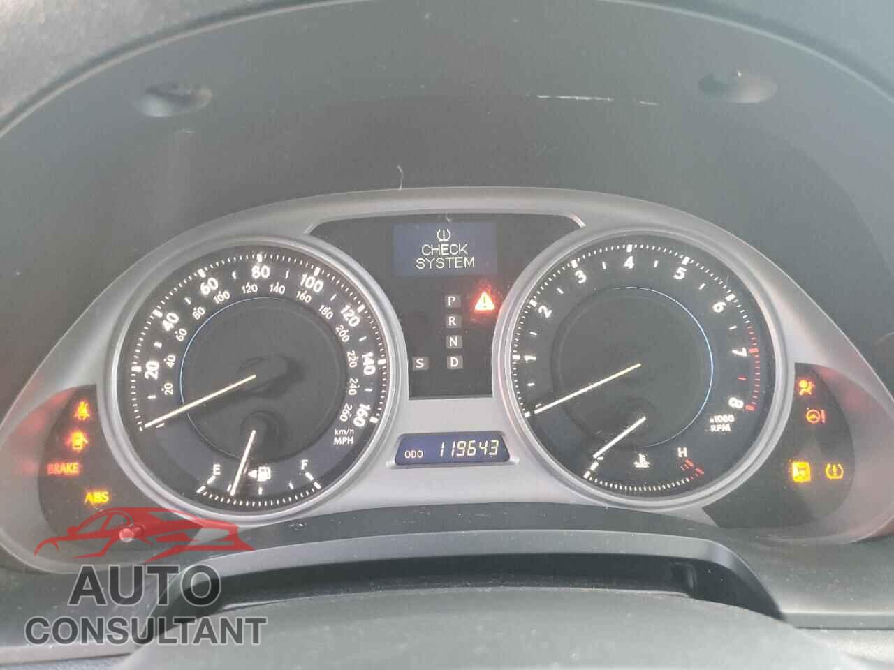 LEXUS IS 2009 - JTHBE262792017005