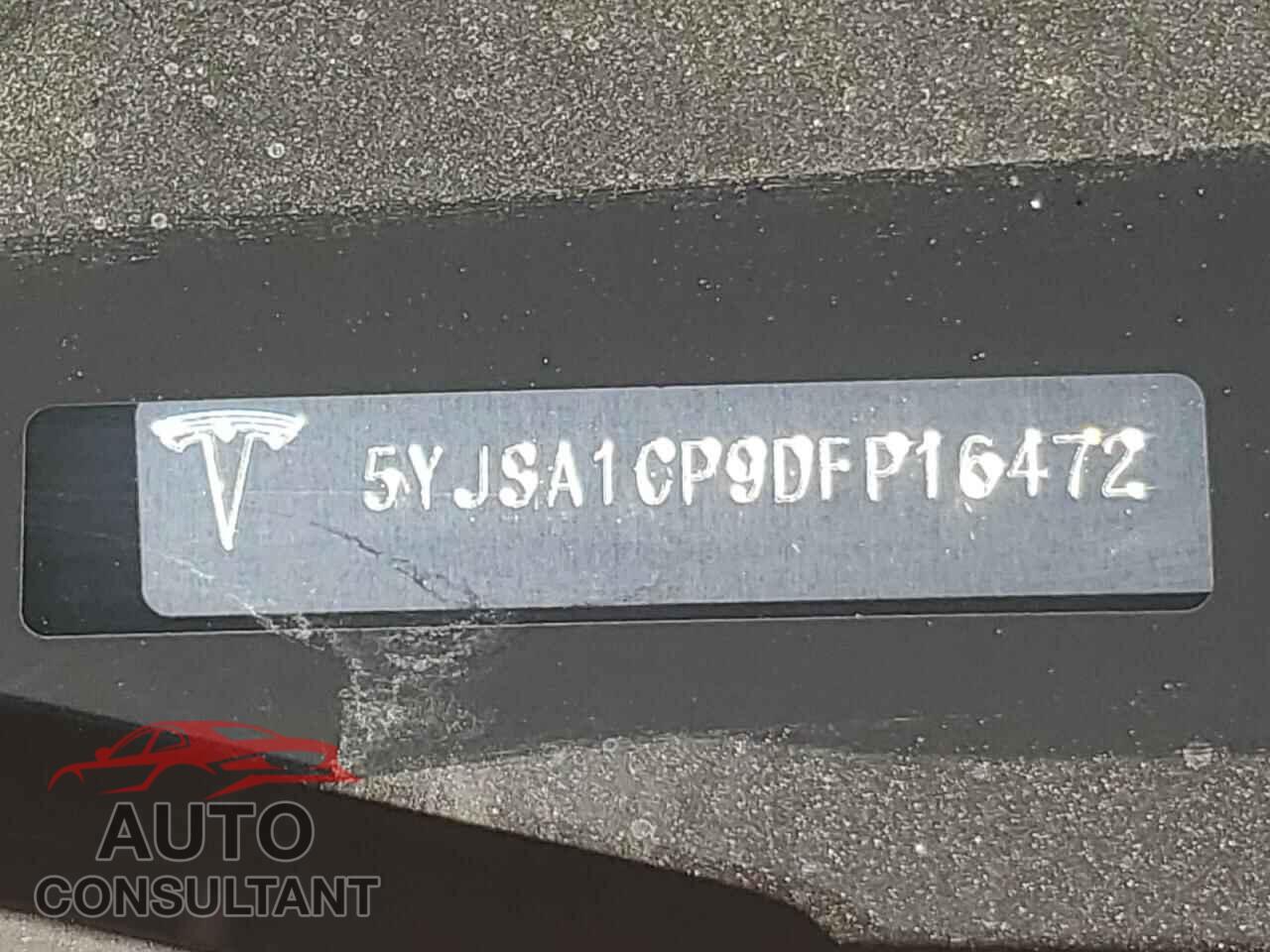 TESLA MODEL S 2013 - 5YJSA1CP9DFP16472