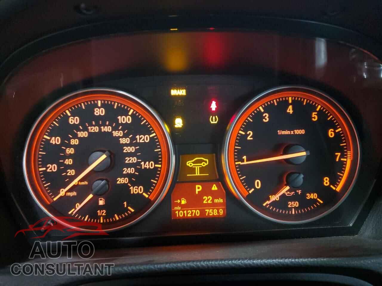 BMW 3 SERIES 2012 - WBADX7C50CE744876