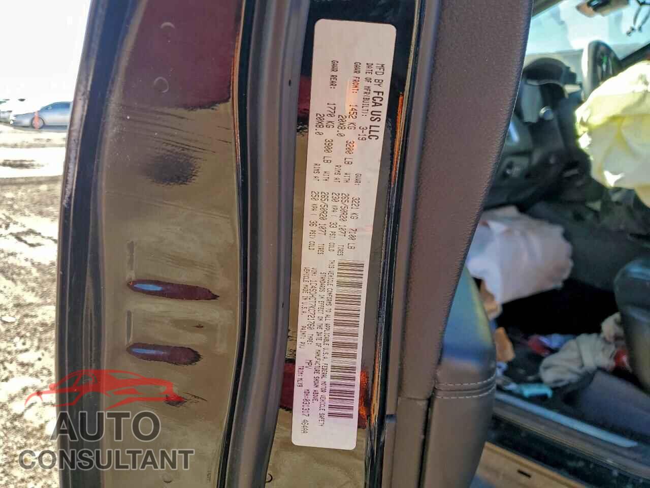 DODGE DURANGO 2019 - 1C4SDHCT7KC721760