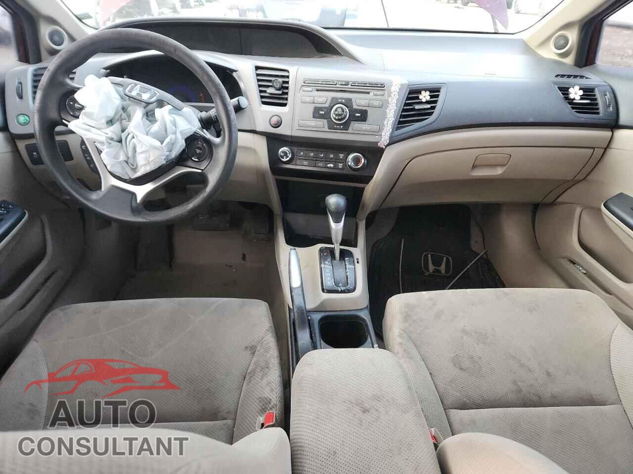HONDA CIVIC 2012 - 2HGFB2F8XCH507003