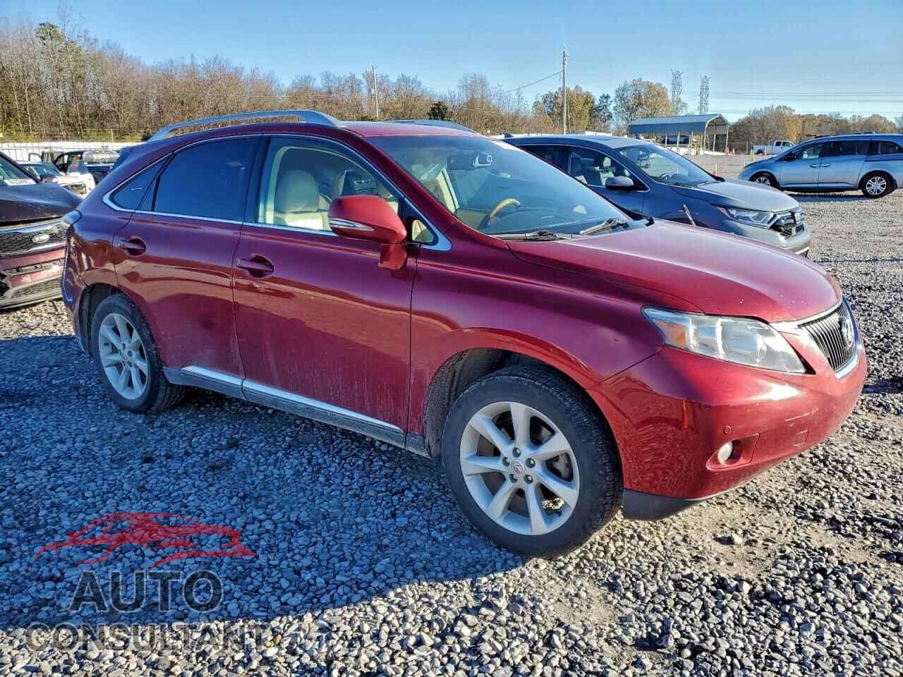 LEXUS RX350 2012 - 2T2ZK1BA5CC077417