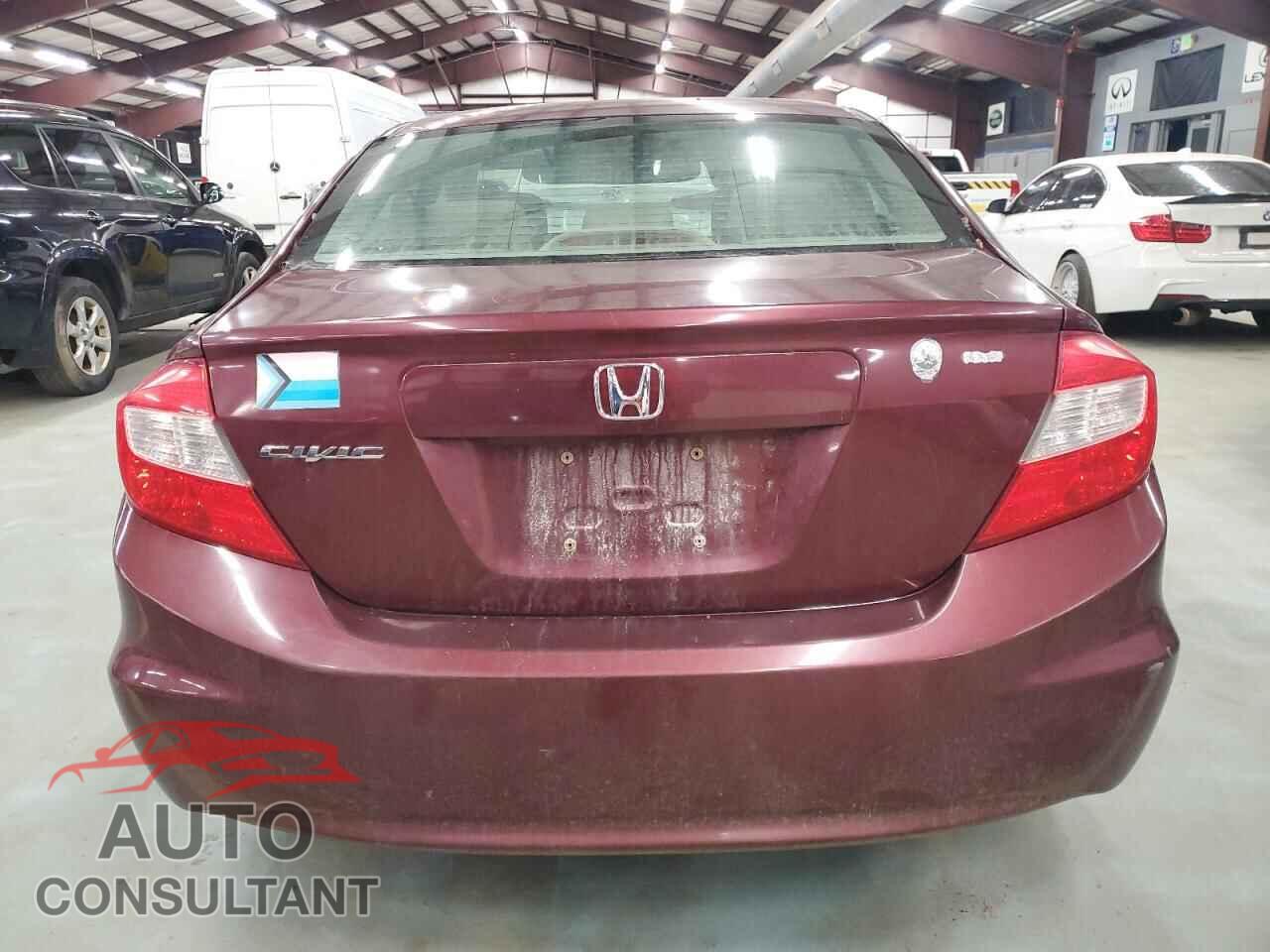 HONDA CIVIC 2012 - 2HGFB2F54CH501283
