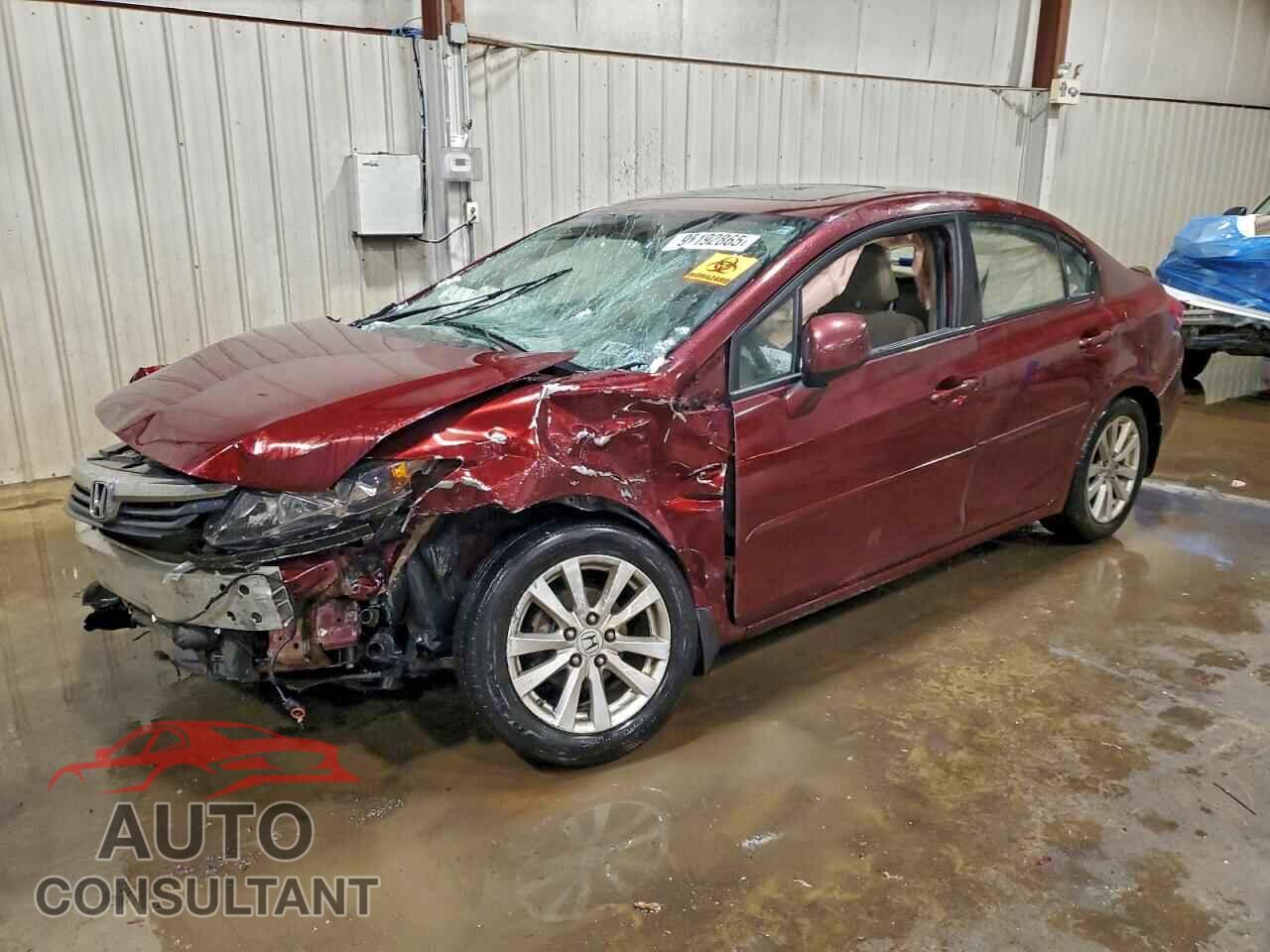 HONDA CIVIC 2012 - 2HGFB2F99CH513996