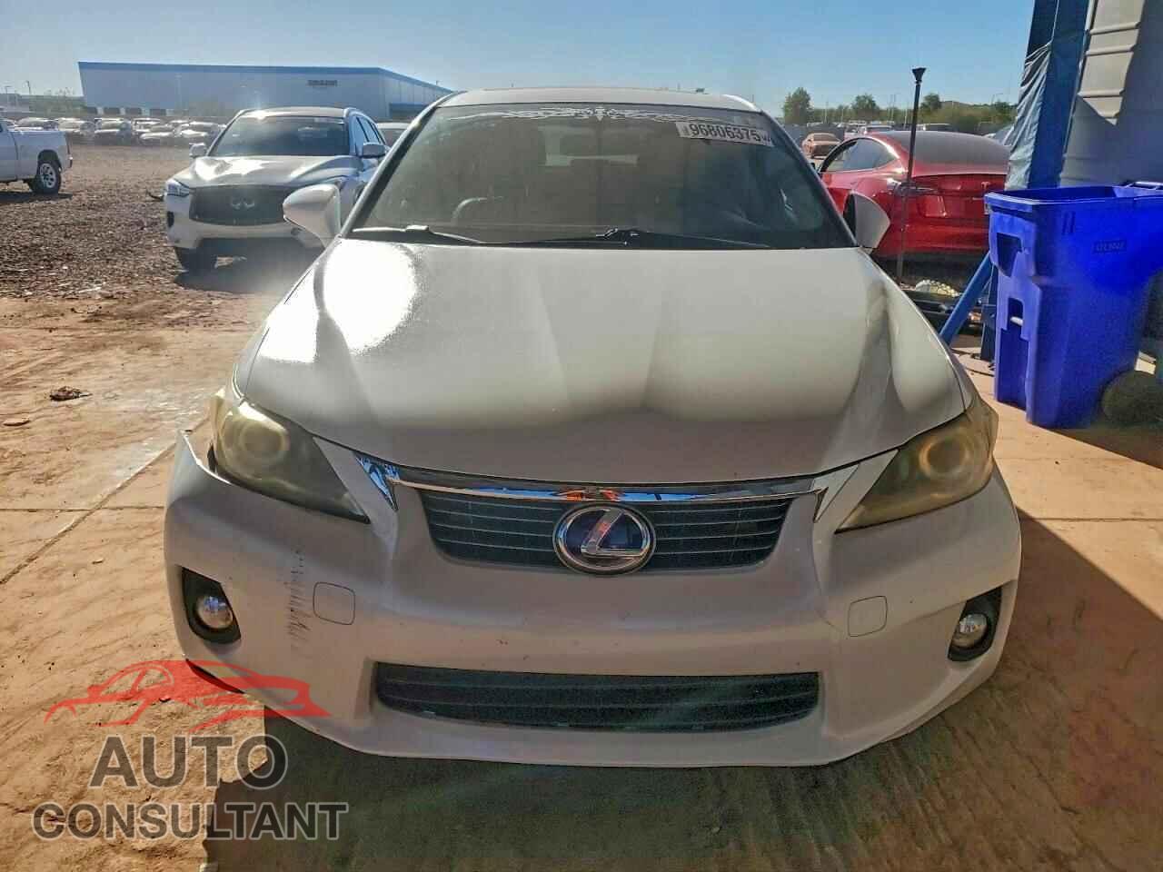 LEXUS CT 200 2012 - JTHKD5BH9C2119900