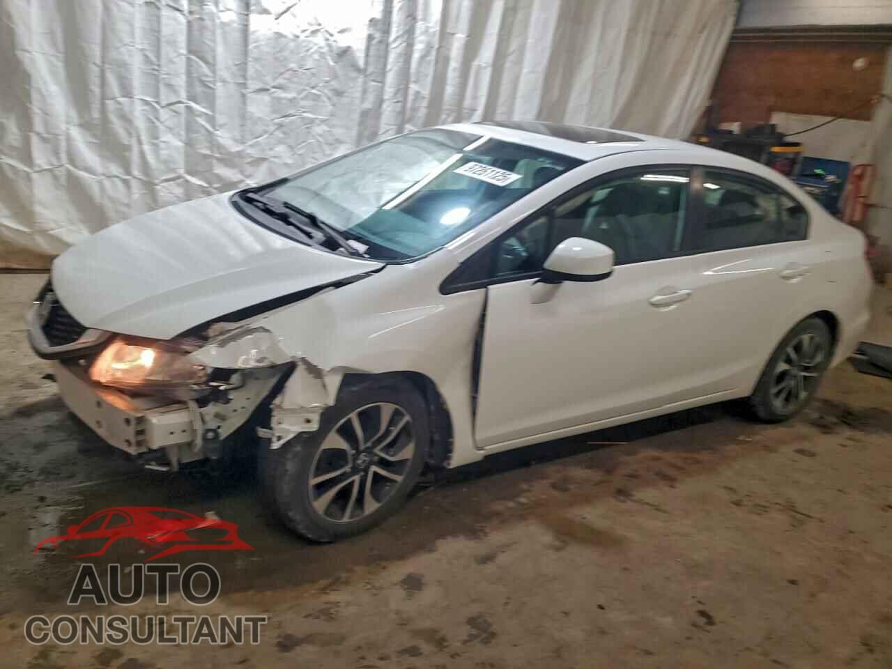 HONDA CIVIC 2013 - 19XFB2F85DE244415