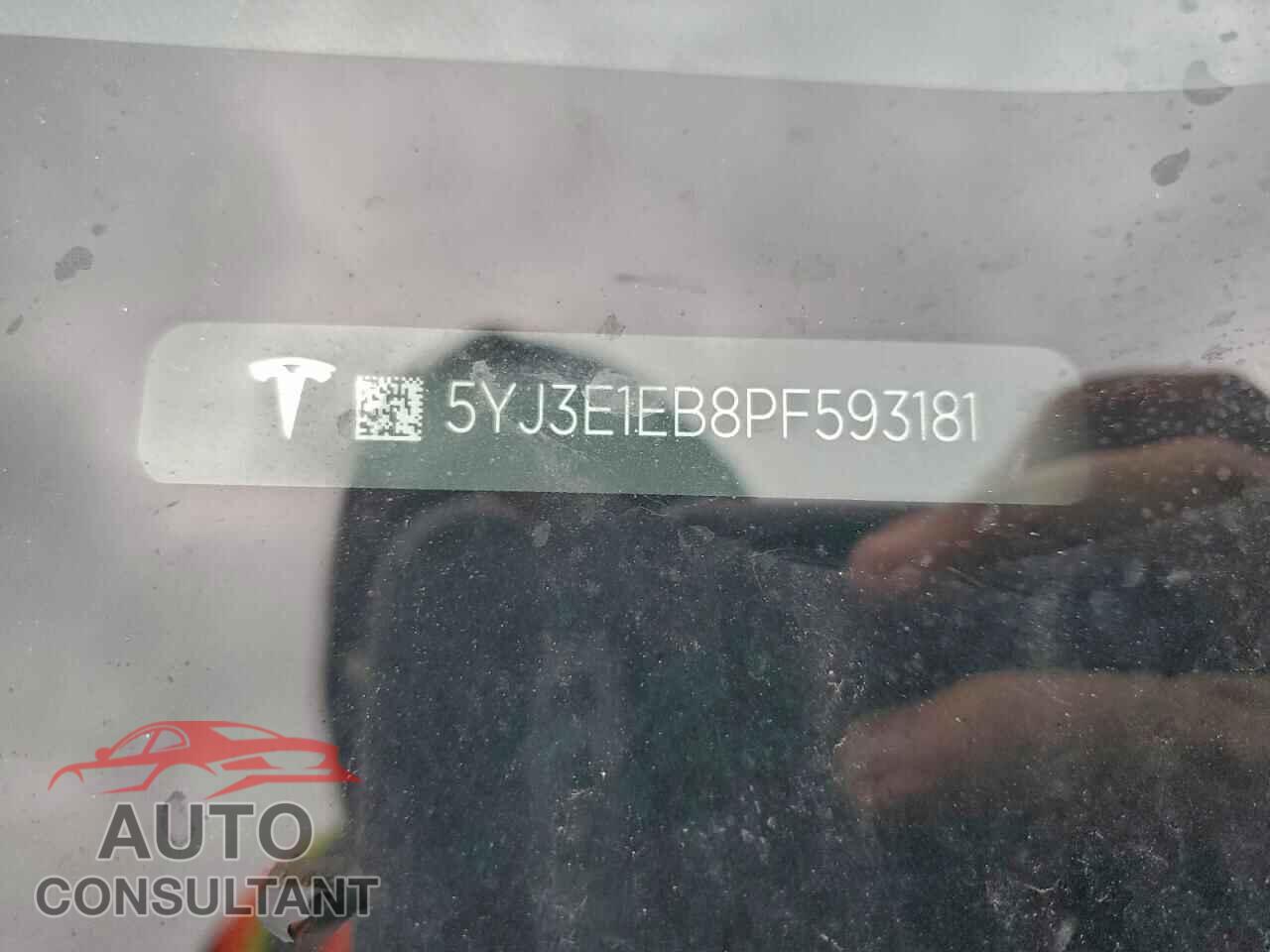 TESLA MODEL 3 2023 - 5YJ3E1EB8PF593181