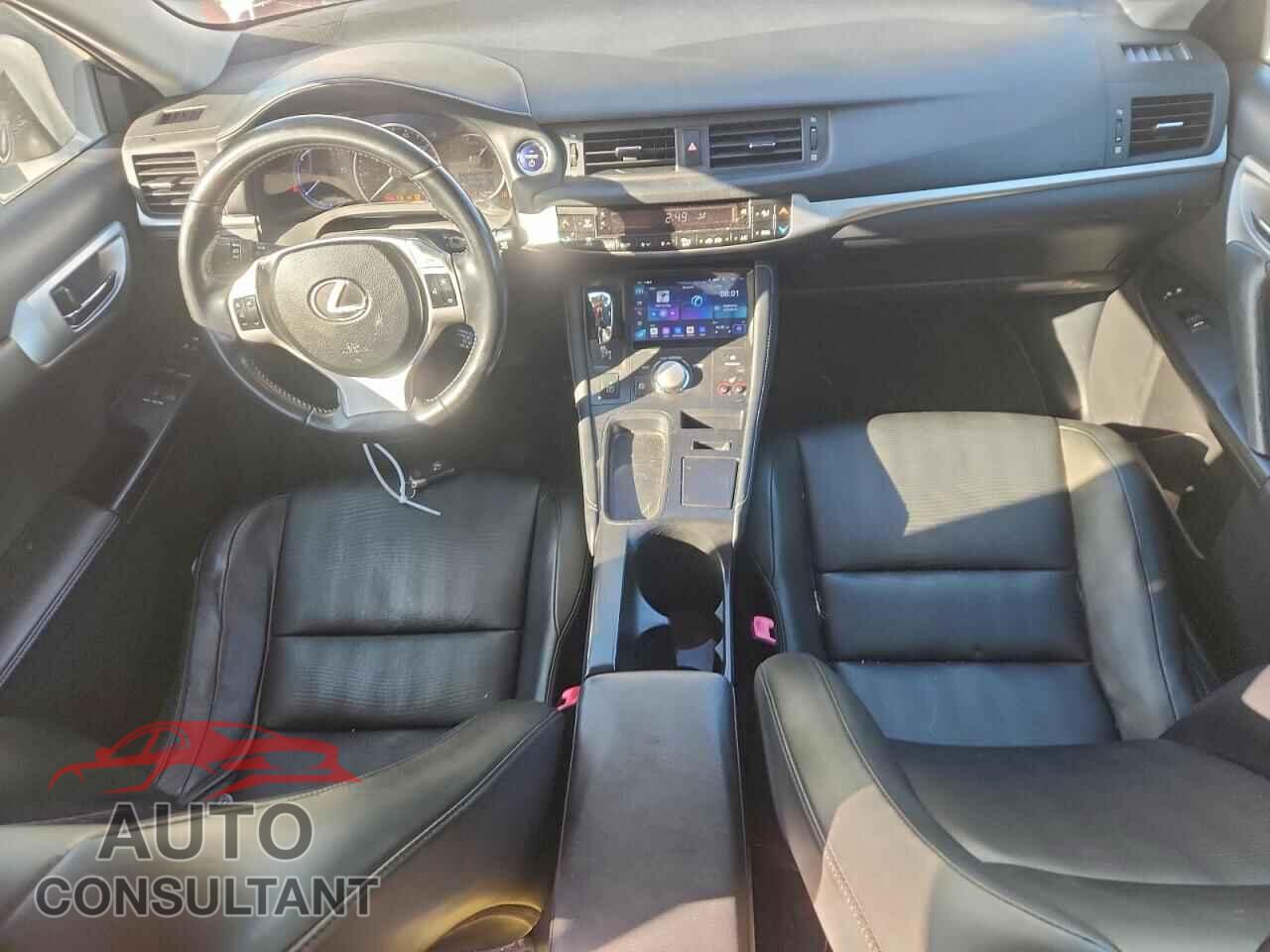 LEXUS CT 200 2012 - JTHKD5BHXC2083800