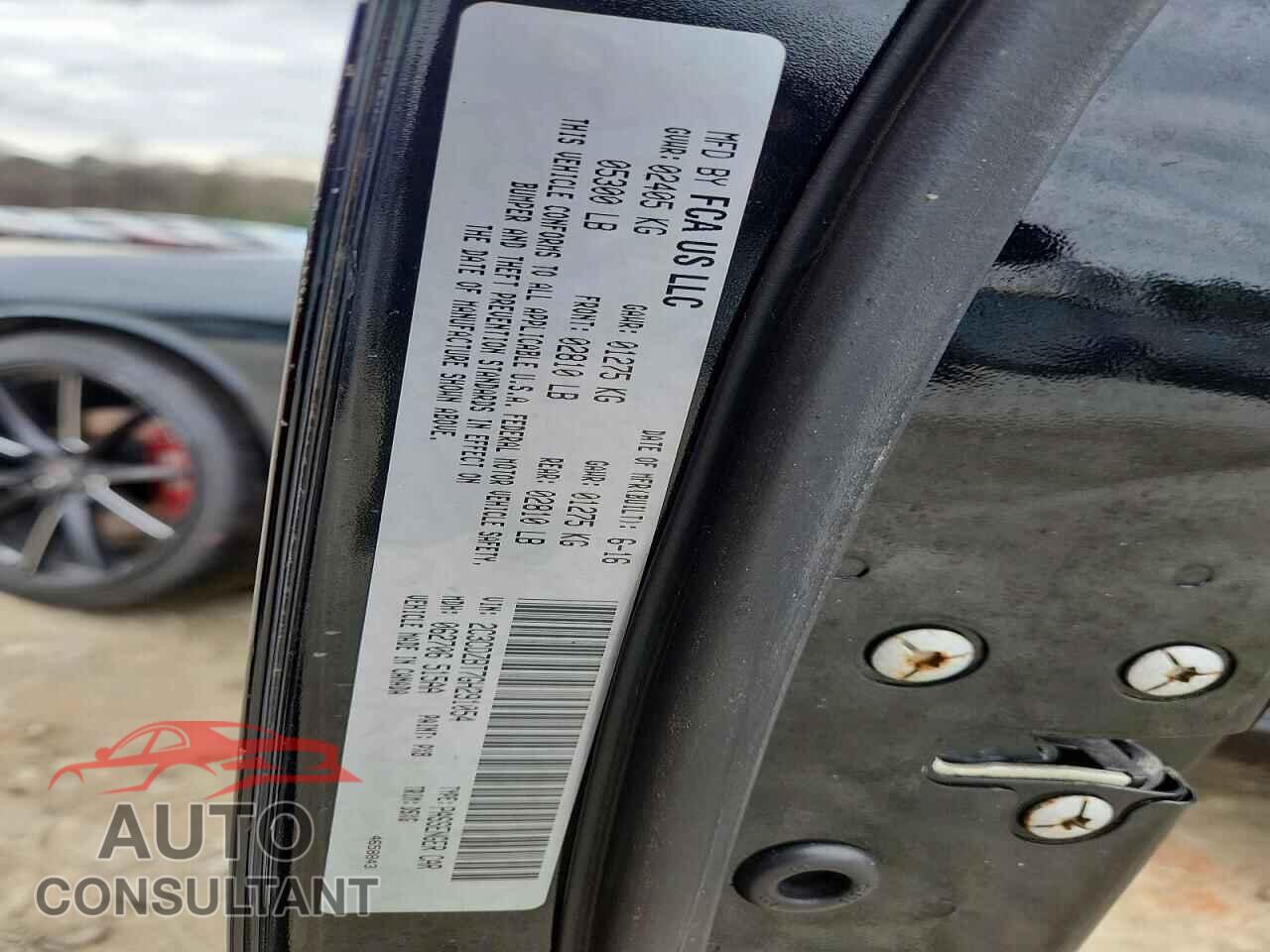 DODGE CHALLENGER 2016 - 2C3CDZBT7GH291054