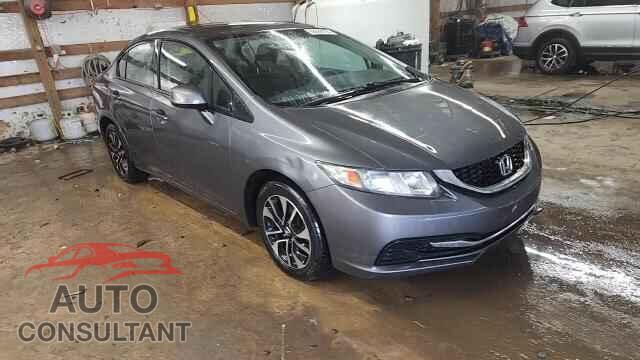 HONDA CIVIC 2013 - 19XFB2F80DE028424