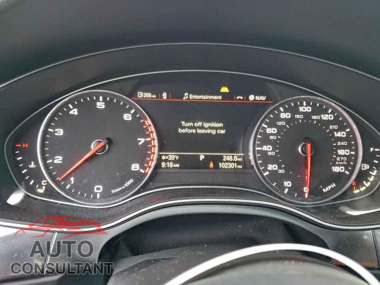 AUDI A6 2013 - WAUJGAFC6DN046476