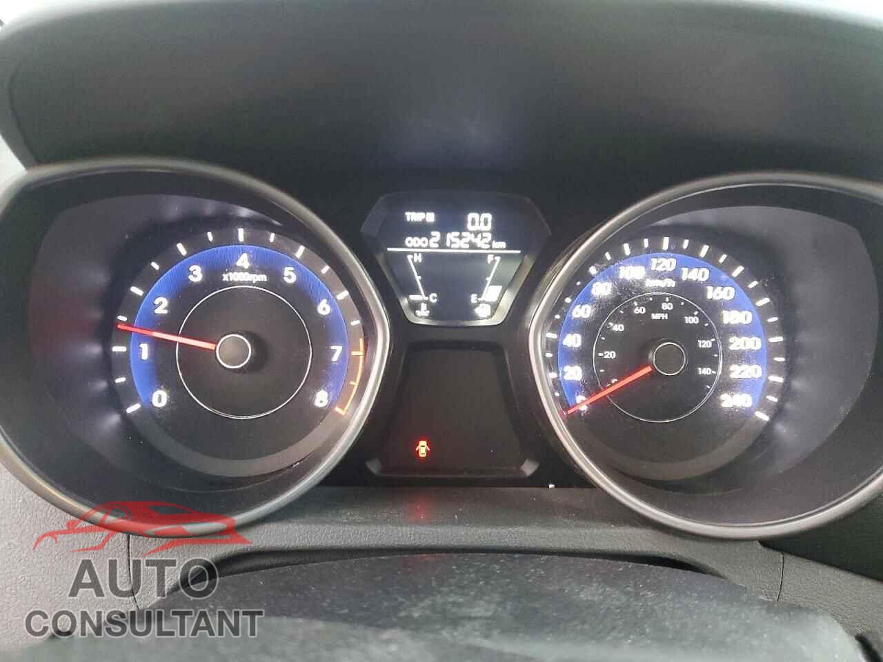 HYUNDAI ELANTRA 2012 - 5NPDH4AE1CH130792