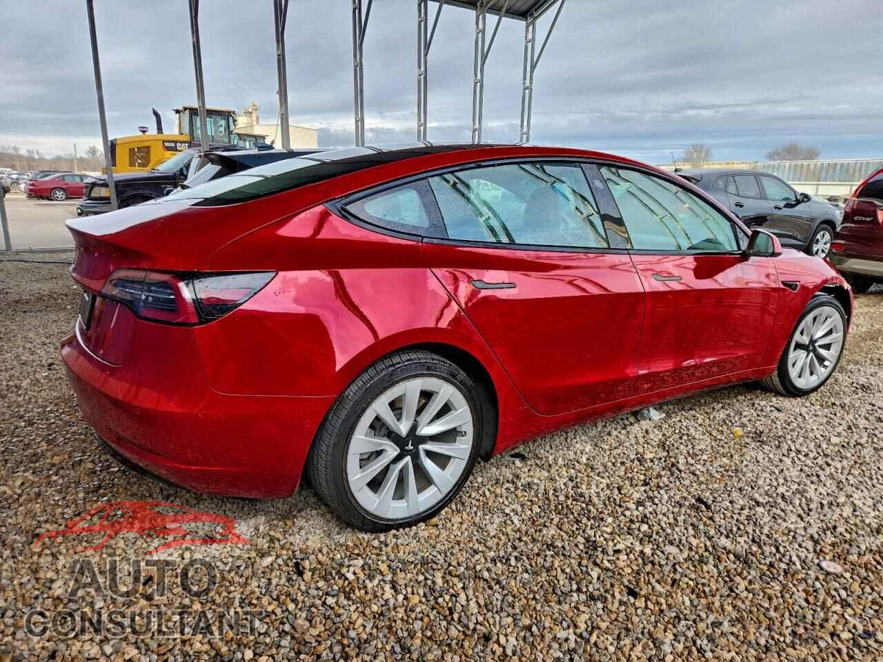 TESLA MODEL 3 2022 - 5YJ3E1EA2NF288764