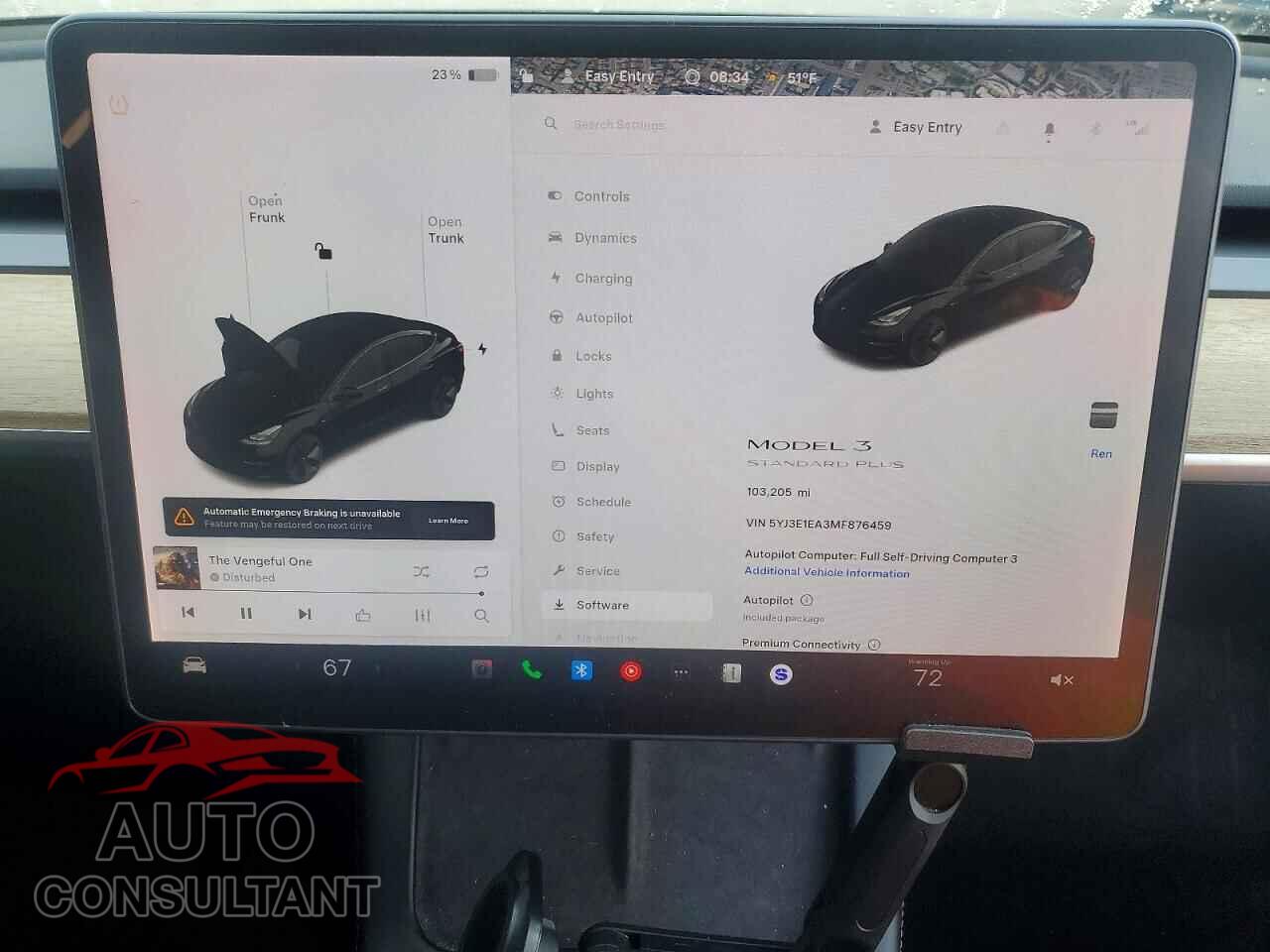 TESLA MODEL 3 2021 - 5YJ3E1EA3MF876459