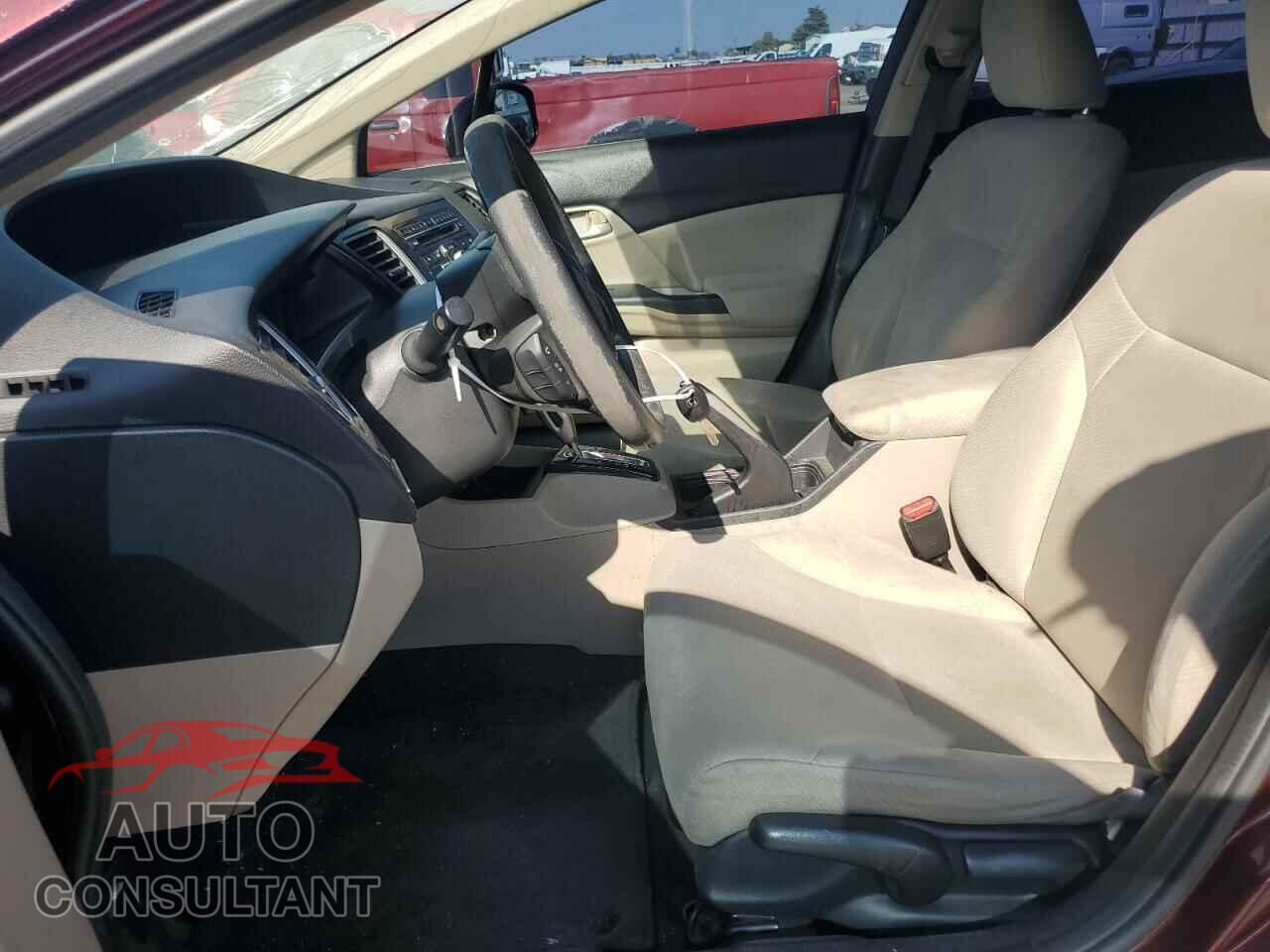 HONDA CIVIC 2013 - 19XFB2F58DE246651