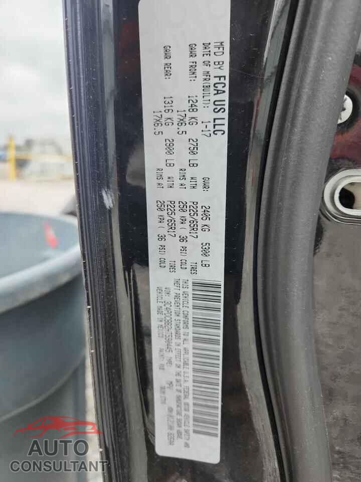 DODGE JOURNEY 2017 - 3C4PDCBB2HT590445