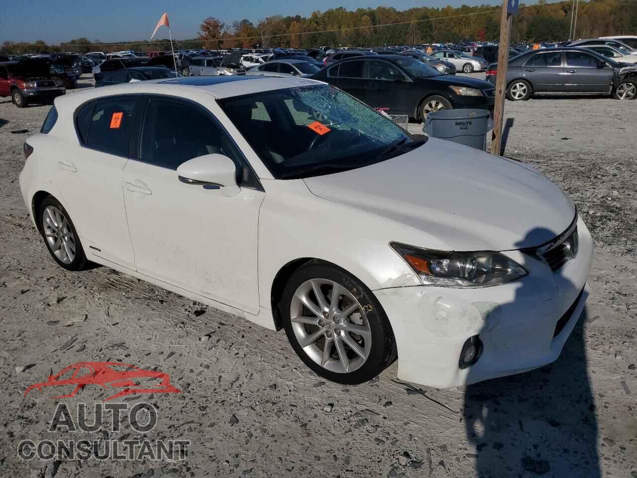 LEXUS CT 200 2012 - JTHKD5BH0C2114441