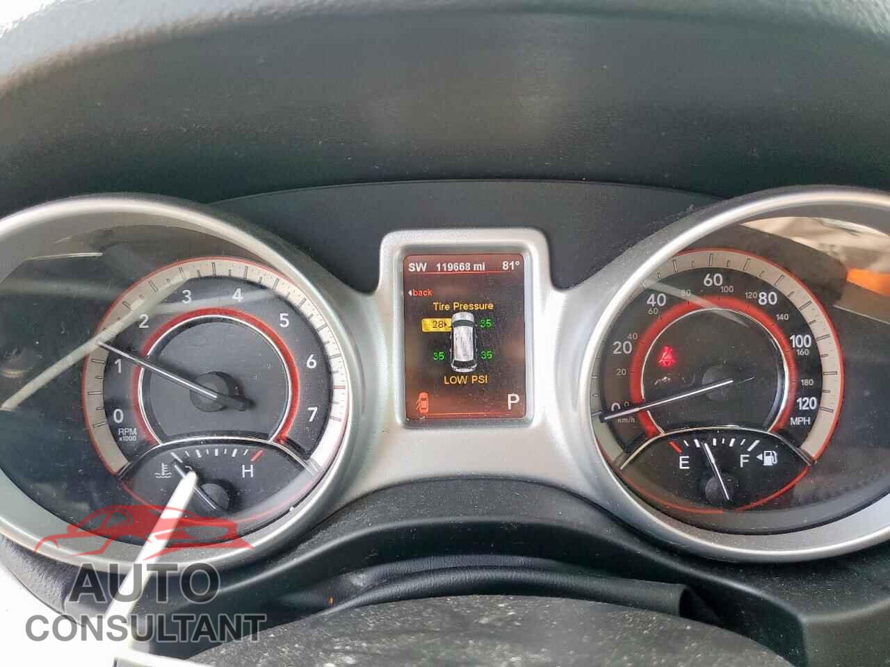 DODGE JOURNEY 2012 - 3C4PDCBB2CT368559