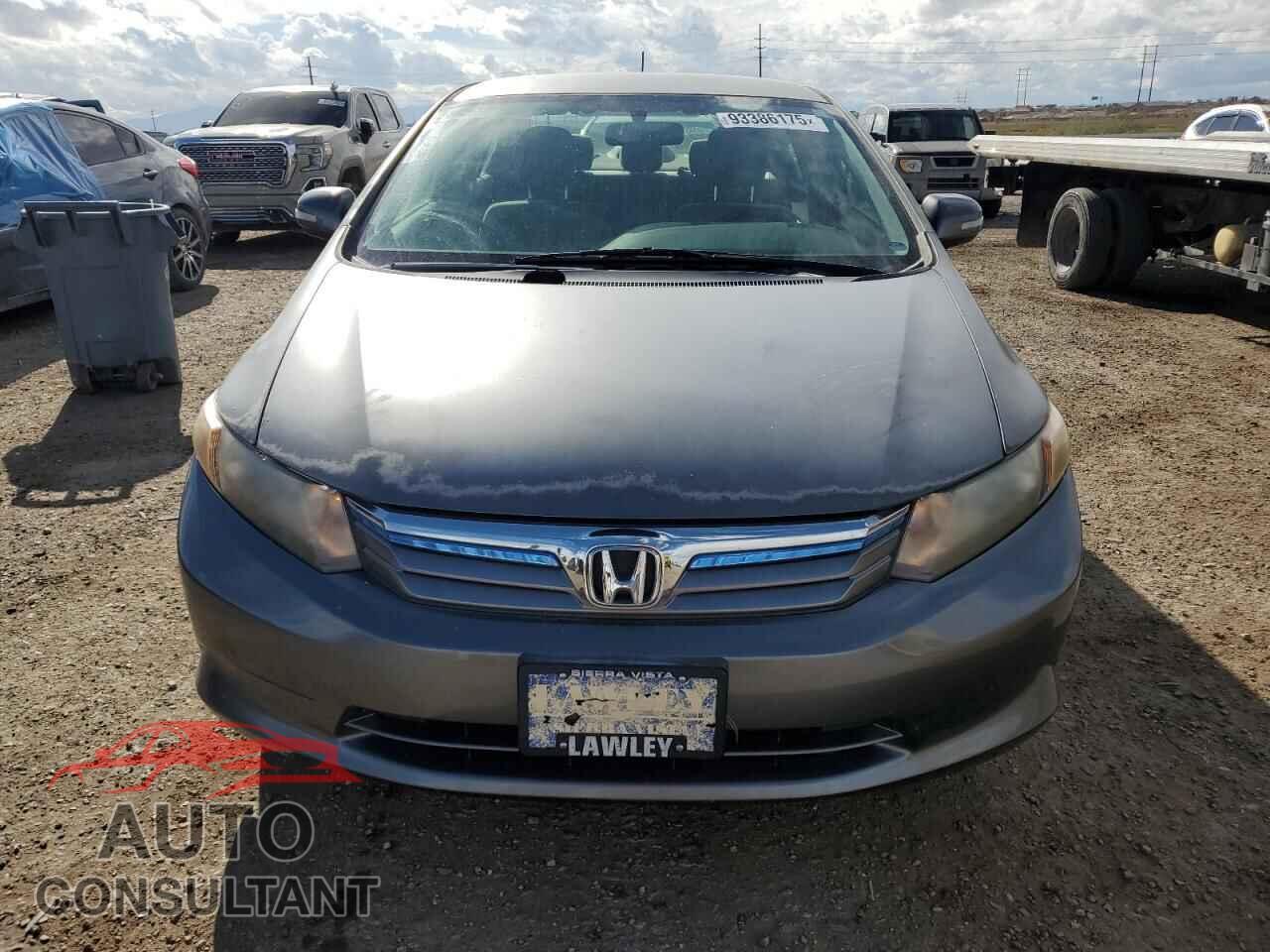HONDA CIVIC 2012 - JHMFB4F25CS005769