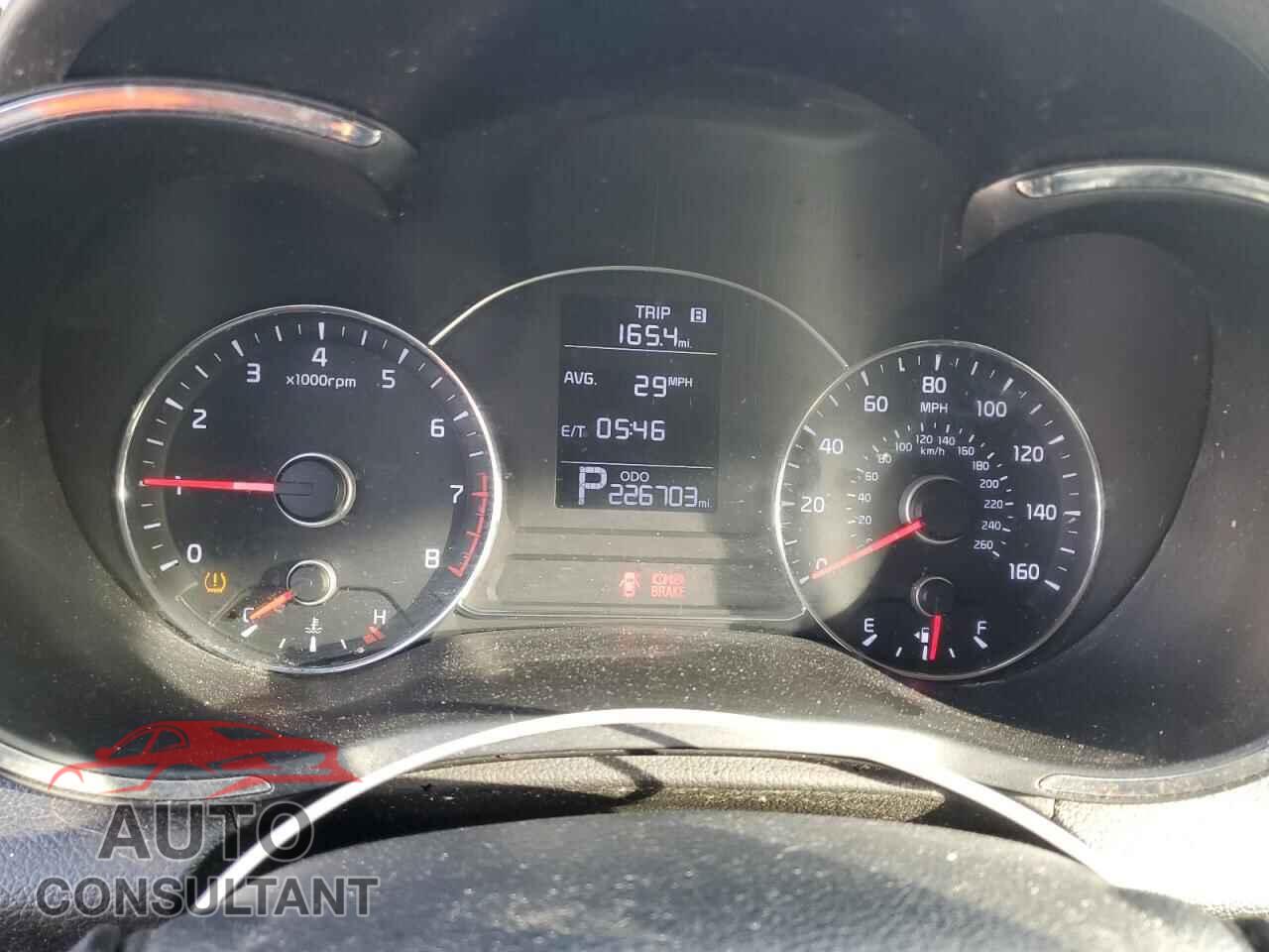 KIA FORTE 2016 - KNAFK4A60G5457688