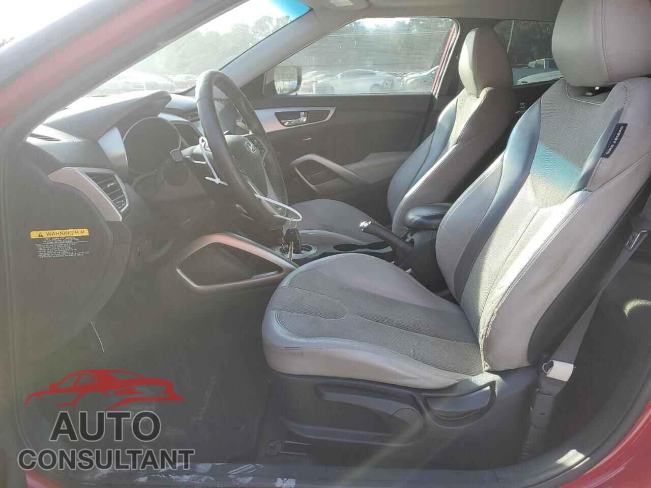 HYUNDAI VELOSTER 2012 - KMHTC6AD6CU044666