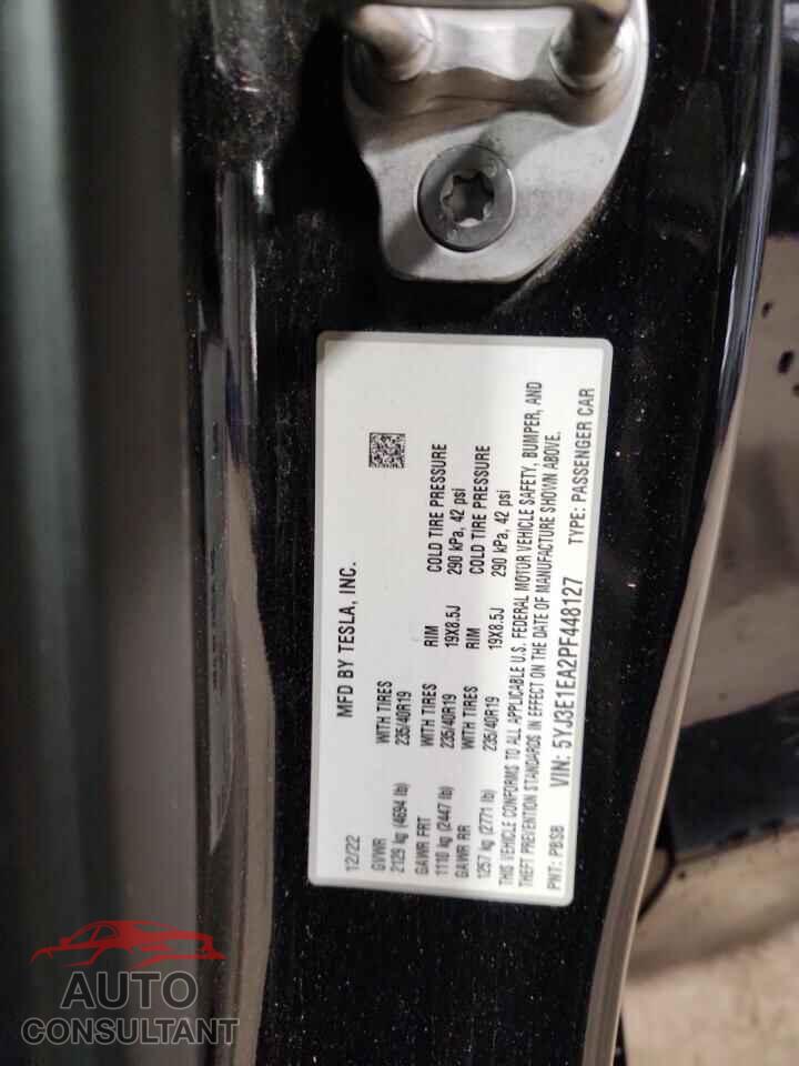 TESLA MODEL 3 2023 - 5YJ3E1EA2PF448127