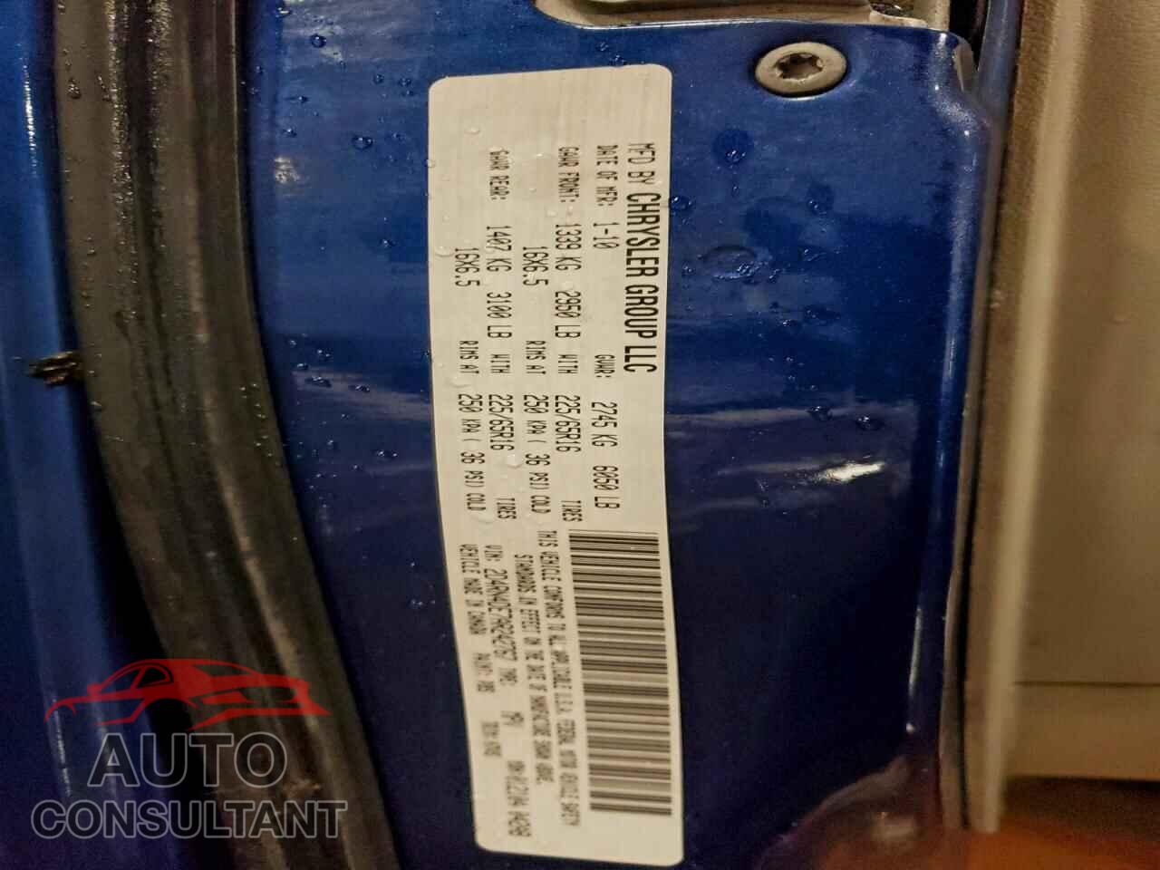 DODGE CARAVAN 2010 - 2D4RN4DE7AR242767
