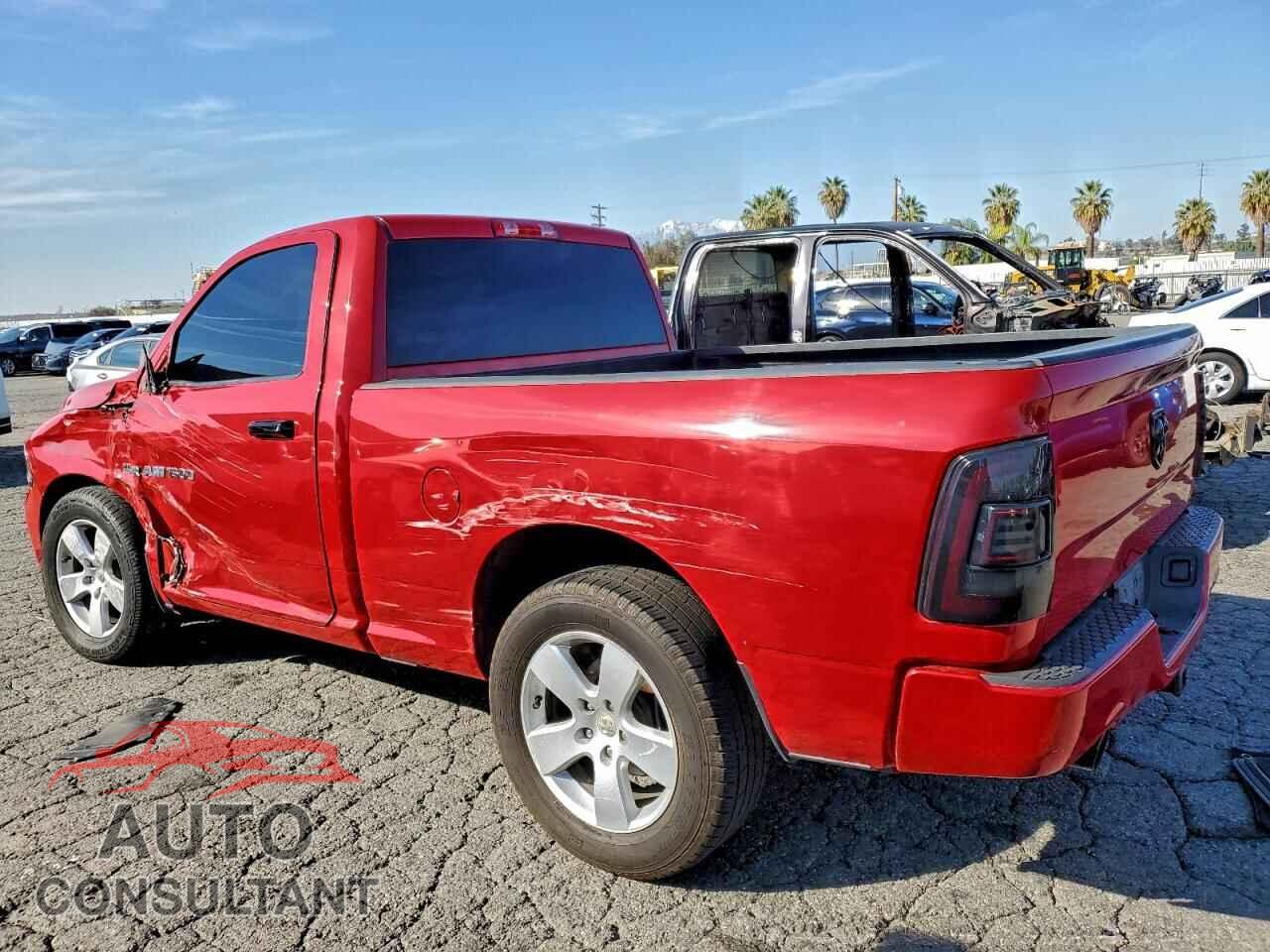 DODGE RAM 1500 2012 - 3C6JD6AT7CG126125