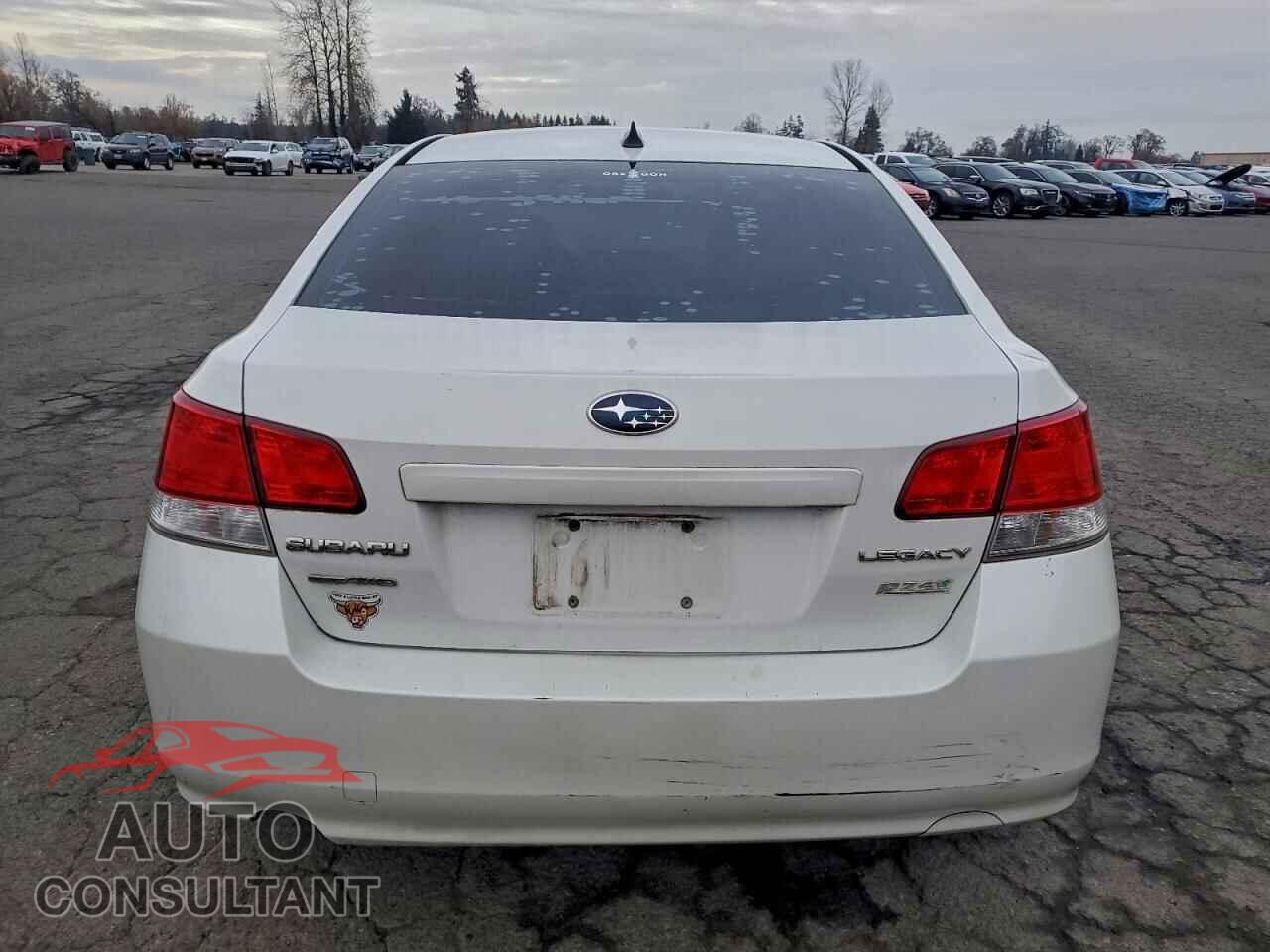 SUBARU LEGACY 2012 - 4S3BMBK64C3020071