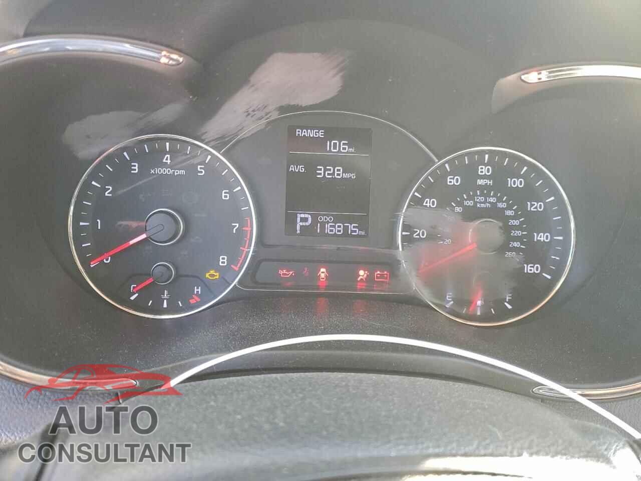 KIA FORTE 2016 - KNAFX4A67G5500473
