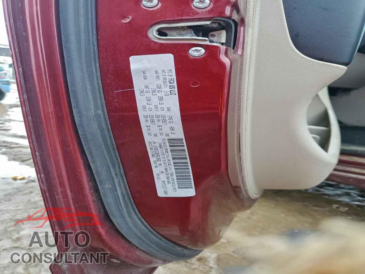 DODGE CARAVAN 2019 - 2C4RDGCG8KR618382