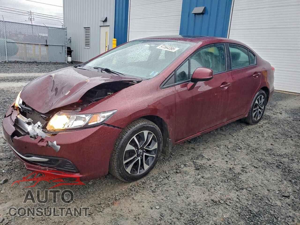 HONDA CIVIC 2013 - 2HGFB2F59DH031995
