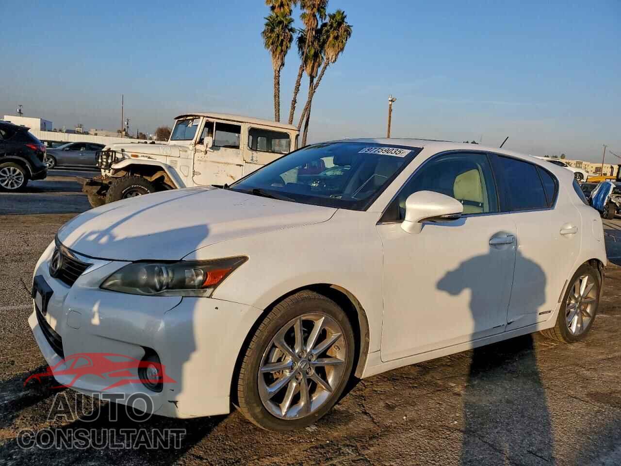 LEXUS CT 200 2011 - JTHKD5BH0B2007548