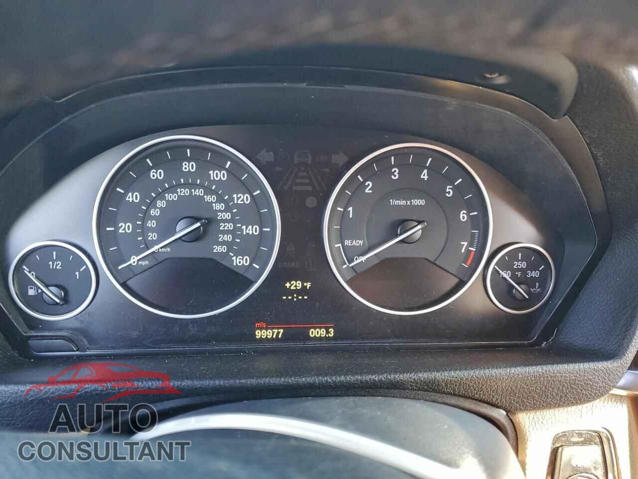 BMW 3 SERIES 2013 - WBA3B5G59DNS01827