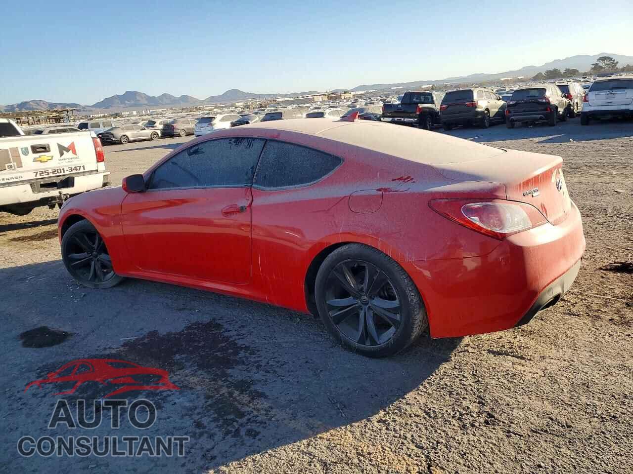 HYUNDAI GENESIS 2012 - KMHHT6KD9CU070635