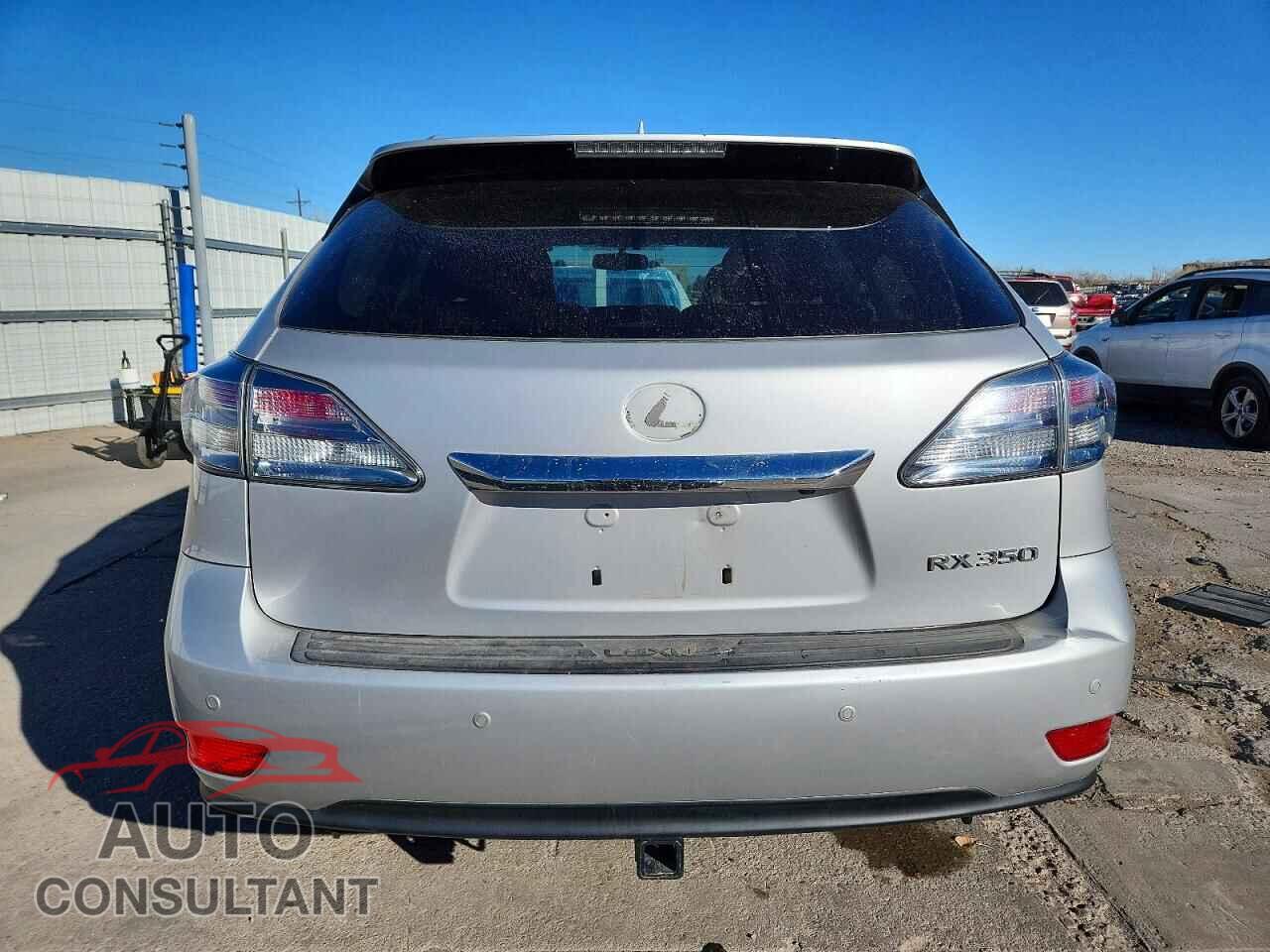 LEXUS RX350 2011 - 2T2BK1BA6BC111770