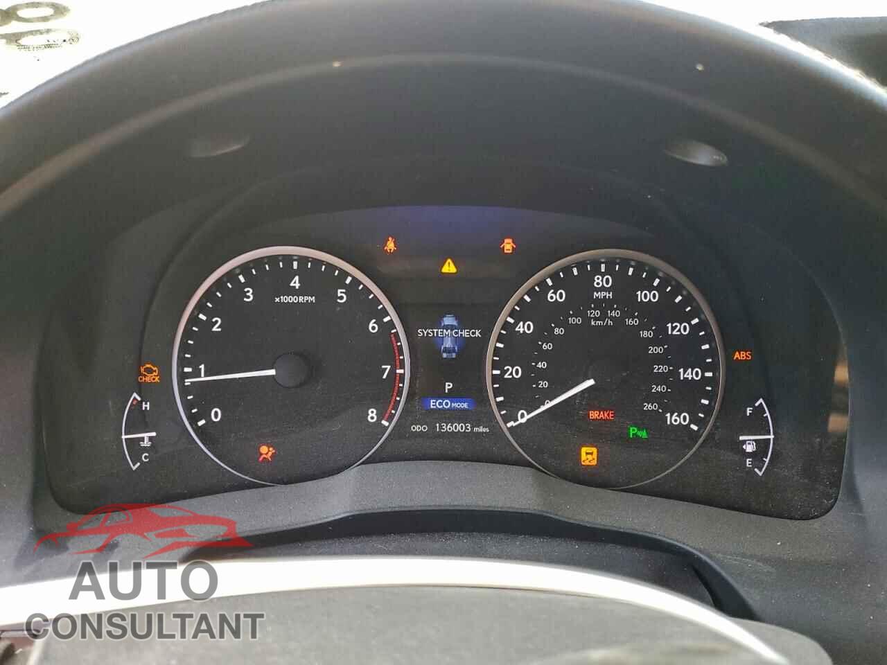 LEXUS ES350 2013 - JTHBK1GG1D2005437