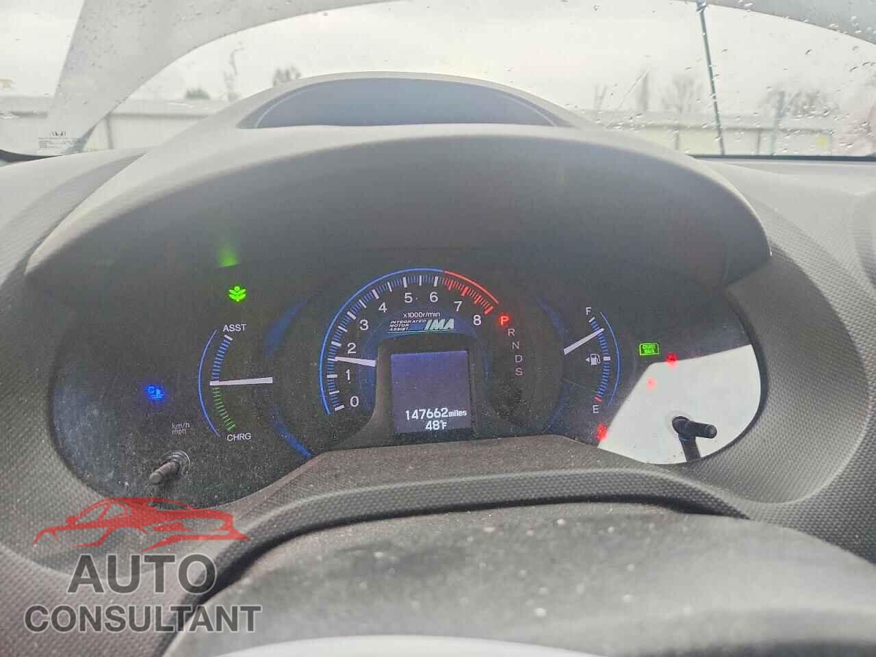 HONDA INSIGHT 2012 - JHMZE2H77CS002910