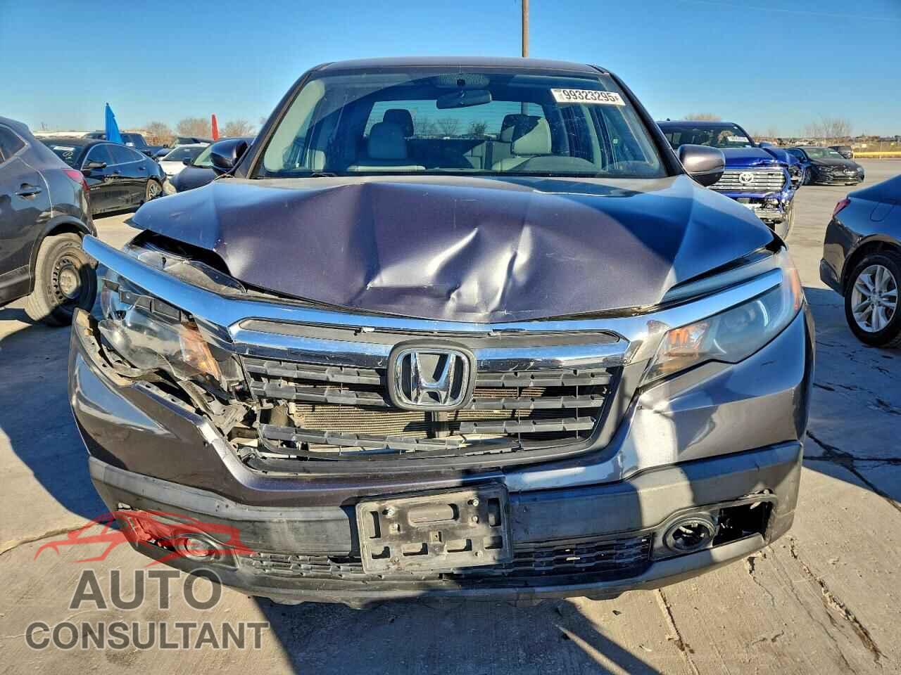 HONDA RIDGELINE 2017 - 5FPYK3F59HB013609