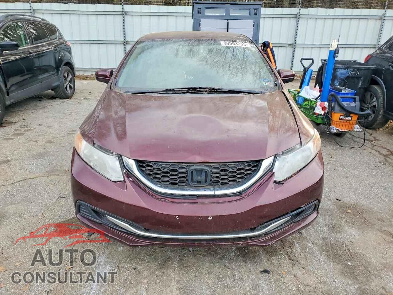 HONDA CIVIC 2015 - 19XFB2F5XFE229191