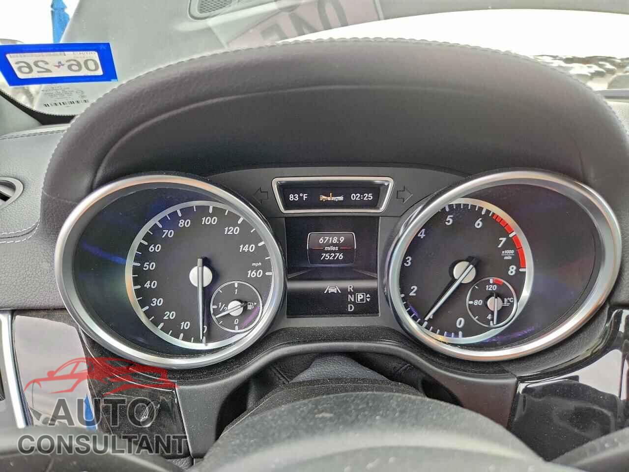 MERCEDES-BENZ M-CLASS 2013 - 4JGDA7DB1DA167224