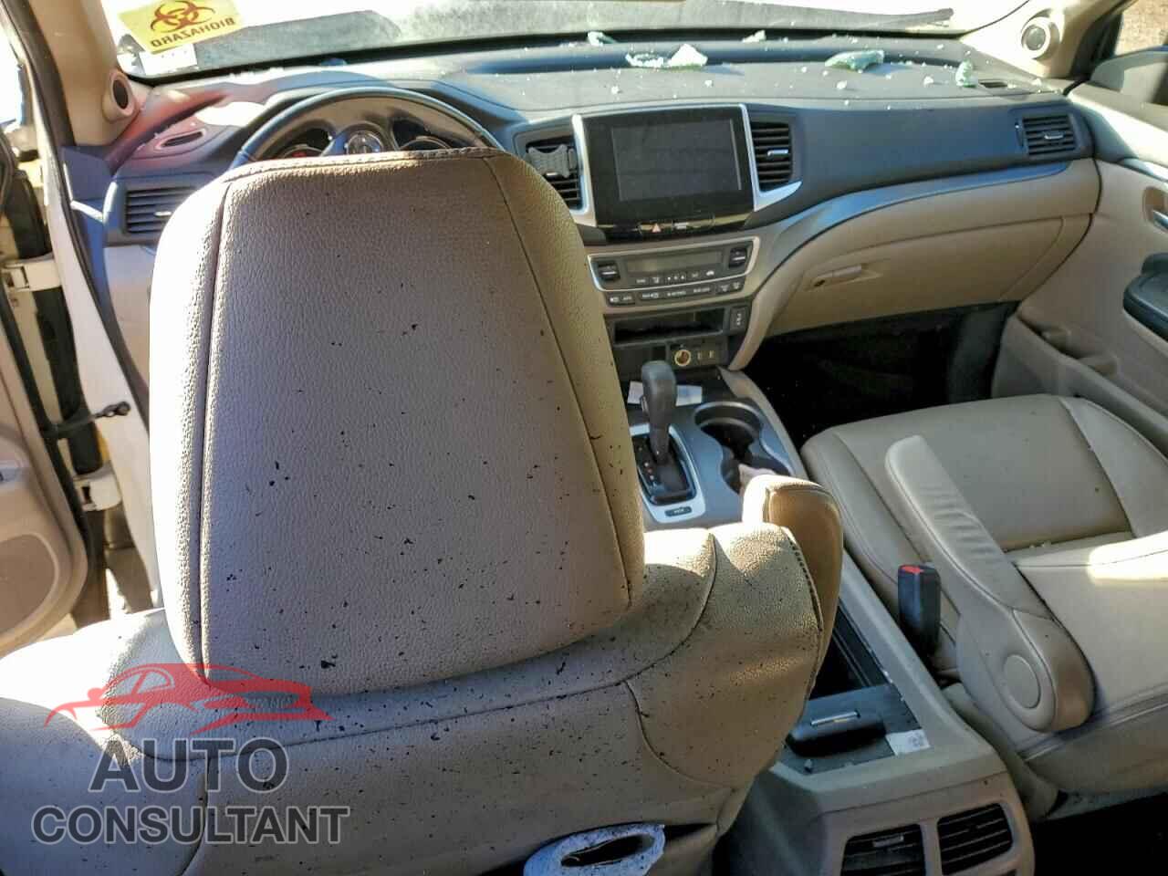 HONDA PILOT 2016 - 5FNYF5H53GB019989