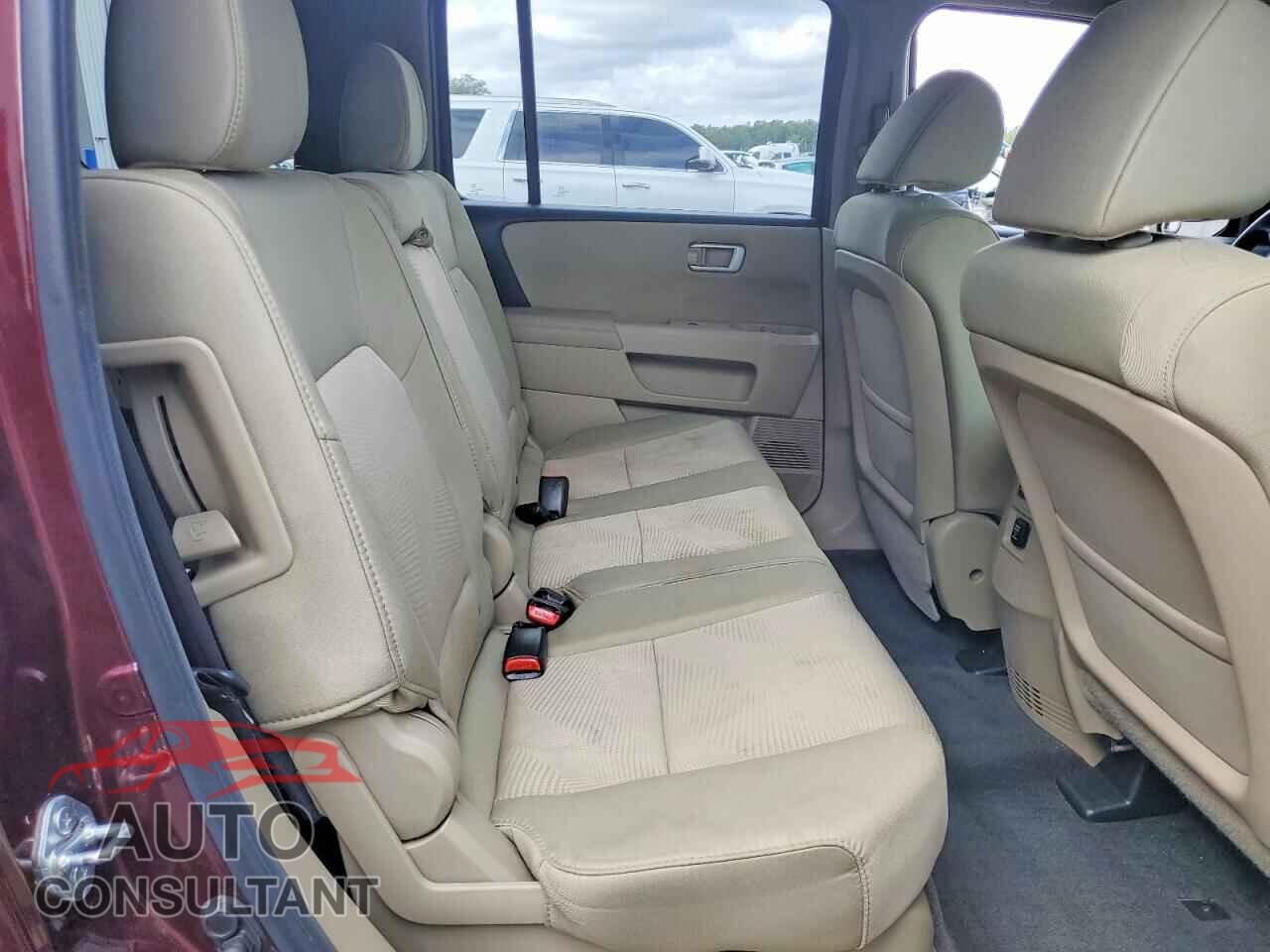 HONDA PILOT 2012 - 5FNYF3H25CB016287