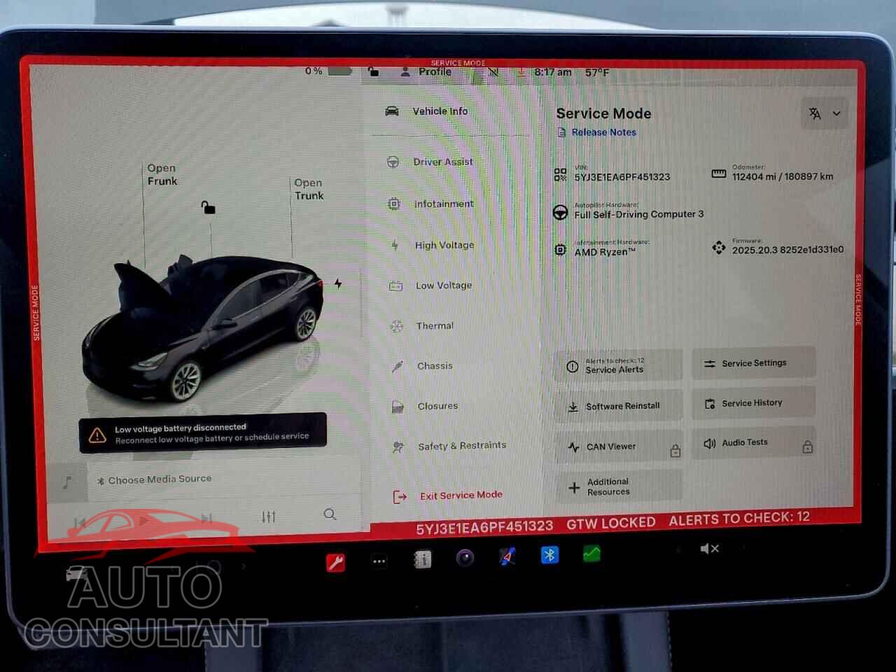 TESLA MODEL 3 2023 - 5YJ3E1EA6PF451323