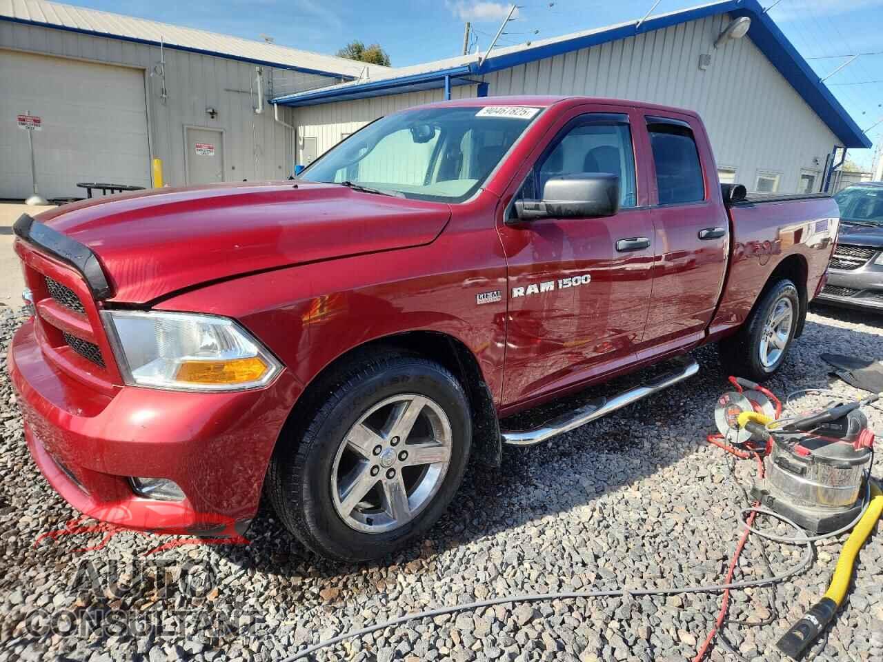 DODGE RAM 1500 2012 - 1C6RD6FT1CS144141
