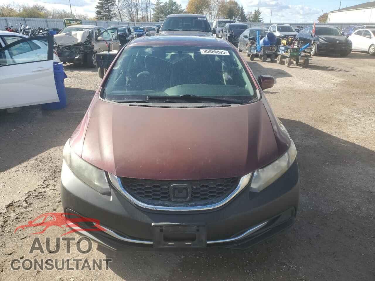 HONDA CIVIC 2014 - 2HGFB2F5XEH012101