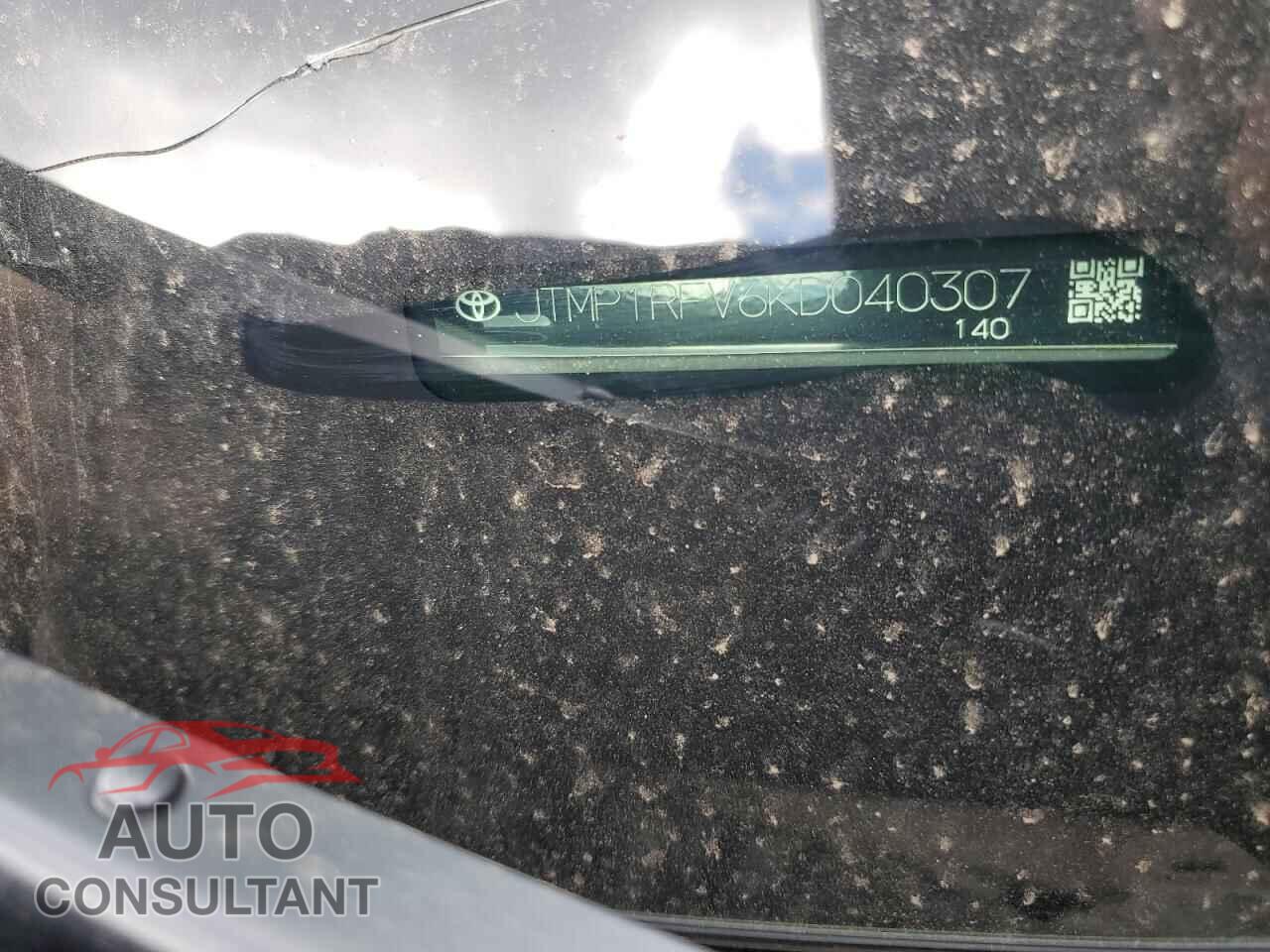 TOYOTA RAV4 2019 - JTMP1RFV6KD040307